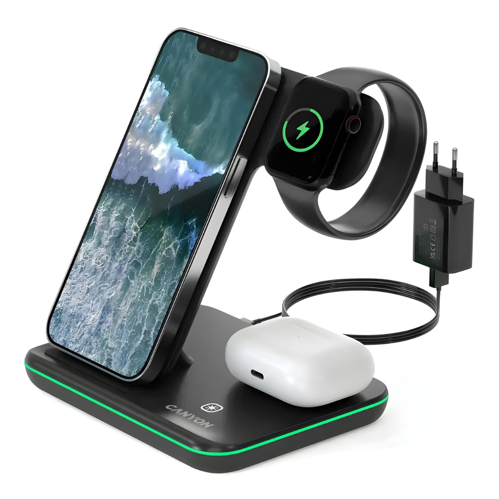 Chargeur magnétique 3 en 1
