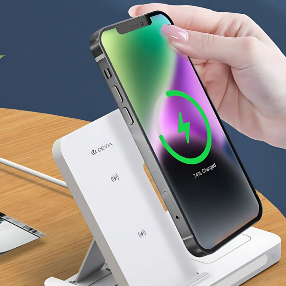 Chargeur magnétique 3 en 1