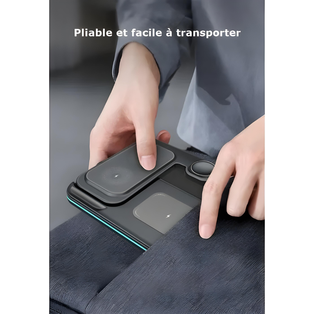 Chargeur magnétique 3 en 1